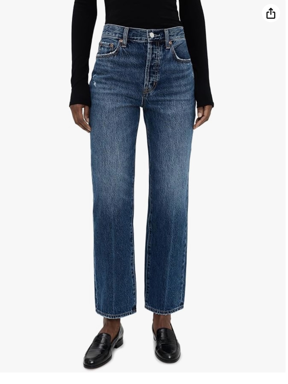 Pistola Cassie super high rise jeans in cameo vintage